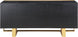 Sherwood Black Wood Sideboard/Buffet - Furniture Depot