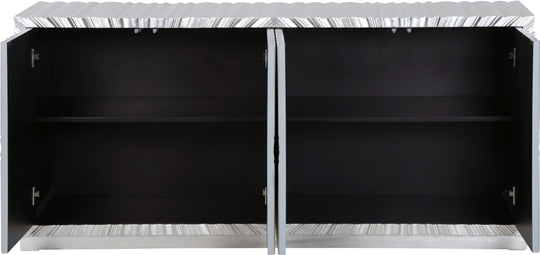 Silverton Silver Sideboard/Buffet - Furniture Depot