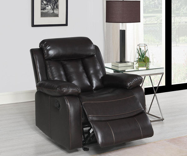 Merriom Recliner Collection Brown or Beige - Furniture Depot