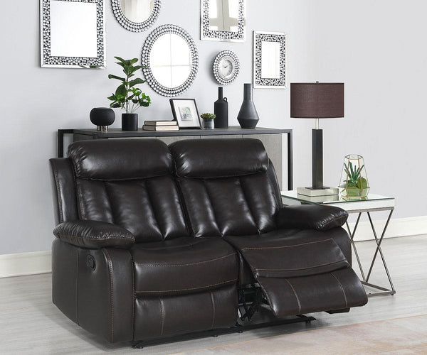 Merriom Recliner Collection Brown or Beige - Furniture Depot