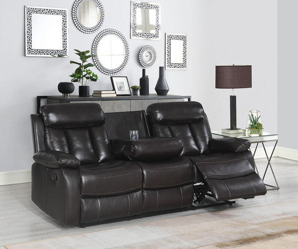 Merriom Recliner Collection Brown or Beige - Furniture Depot