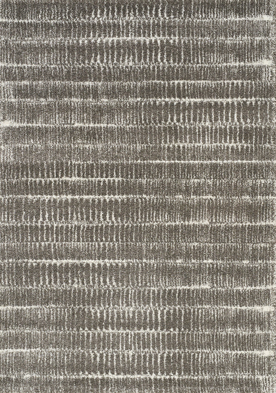 Sable Grey Narrow Lineation Rug - Furniture Depot