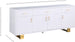 Excel White Lacquer Sideboard/Buffet - Furniture Depot