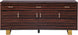 Excel Brown Zebra Wood Veneer Lacquer Sideboard/Buffet - Furniture Depot