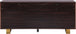 Excel Brown Zebra Wood Veneer Lacquer Sideboard/Buffet - Furniture Depot