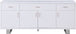 Excel White Lacquer Sideboard/Buffet - Furniture Depot