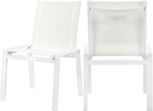 Load image into Gallery viewer, Nizuc Waterproof Fabric Outdoor Patio Aluminum Mesh Dining Chair - Furniture Depot