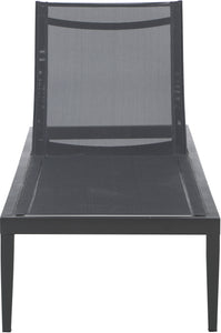 Nizuc Mesh Waterproof Fabric Outdoor Patio Aluminum Mesh Chaise Lounge Chair - Furniture Depot