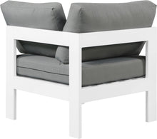 Load image into Gallery viewer, Nizuc Waterproof Fabric Outdoor Patio Aluminum Corner Chair - Furniture Depot