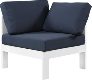 Nizuc Waterproof Fabric Outdoor Patio Aluminum Corner Chair - Furniture Depot