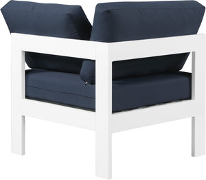 Nizuc Waterproof Fabric Outdoor Patio Aluminum Corner Chair - Furniture Depot