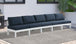 Nizuc Waterproof Fabric Outdoor Patio Modular Sofa - Furniture Depot