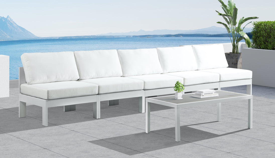 Nizuc Waterproof Fabric Outdoor Patio Modular Sofa - Furniture Depot