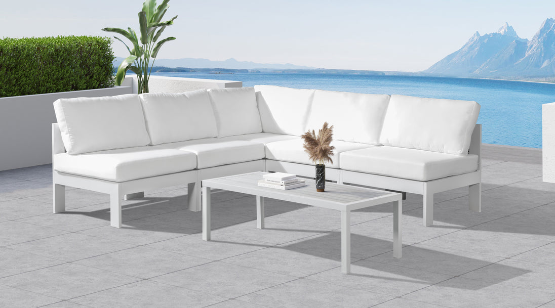 Nizuc Waterproof Fabric Outdoor Patio Modular Sectional - Furniture Depot