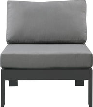 Load image into Gallery viewer, Nizuc Waterproof Fabric Outdoor Patio Aluminum Armless Chair - Furniture Depot