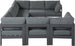 Nizuc Waterproof Fabric Outdoor Patio Modular Sectional - Furniture Depot