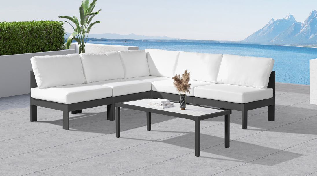 Nizuc Waterproof Fabric Outdoor Patio Modular Sectional - Furniture Depot