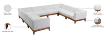 Load image into Gallery viewer, Rio Off White Waterproof Fabric Outdoor Patio Modular Sectional - Furniture Depot
