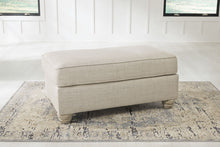 Load image into Gallery viewer, Traemore Linen 2 Pc. Chair And A Half With Ottoman