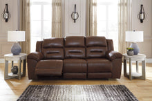 Load image into Gallery viewer, Stoneland Power Reclining Sofa - Chocolate - Furniture Depot
