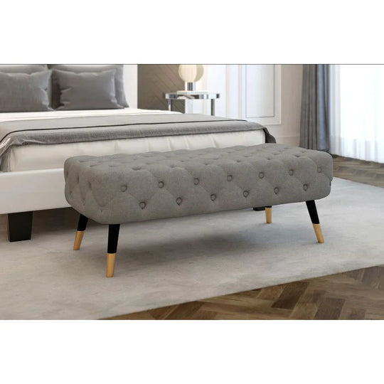 Meryl Bench in Grey - Furniture Depot