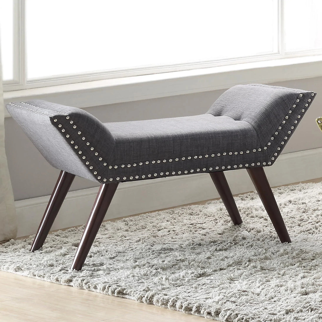 LANA-BENCH-GREY - Furniture Depot