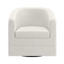 Load image into Gallery viewer, Velci Swivel Accent Chair in Grey - Furniture Depot