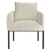 Zana Accent Chair in Cream Boucle - Furniture Depot