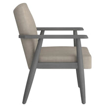 Load image into Gallery viewer, Huxly Accent Chair in Beige and Weathered Brown - Furniture Depot