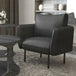 Ryker Accent Chair in Grey - Furniture Depot