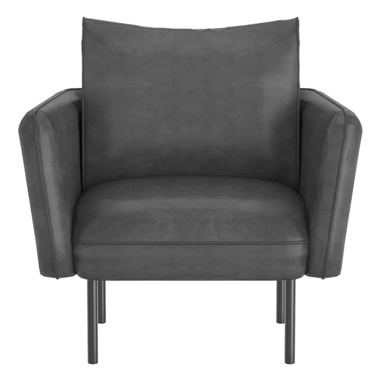 Ryker Accent Chair in Grey - Furniture Depot