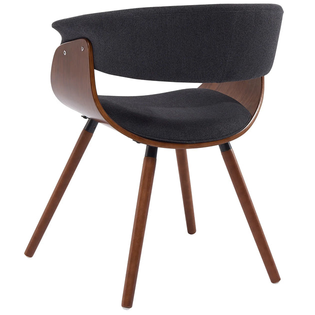 HOLT-ACCENT CHAIR-FABRIC CHARCOAL - Furniture Depot