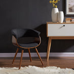 HOLT-ACCENT CHAIR-FABRIC CHARCOAL - Furniture Depot