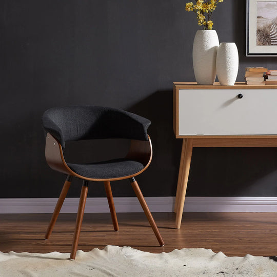 HOLT-ACCENT CHAIR-FABRIC CHARCOAL - Furniture Depot