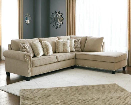Dovemont 2-Piece Sectional with RHF Chaise - Furniture Depot