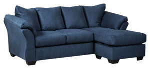 Darcy Sofa Chaise - Blue