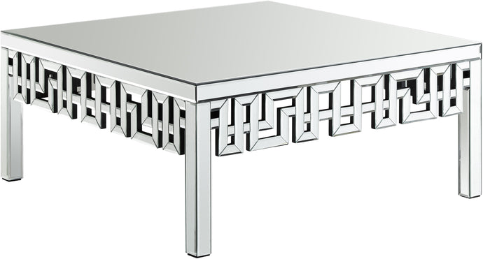 Aria Mirrored Coffee Table - Furniture Depot