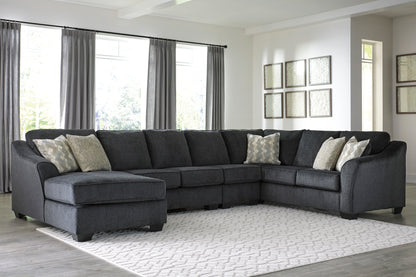 Eltmann 4-Piece Sectional with Chaise - Furniture Depot