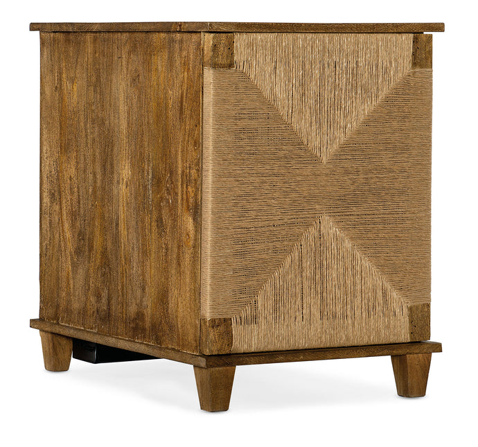 Commerce And Market Roped Accent Chest