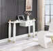 Etro White / Gold Desk/Console - Furniture Depot (7679000969464)