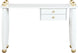 Etro White / Gold Desk/Console - Furniture Depot (7679000969464)