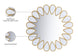 Shell White Mirror - Furniture Depot