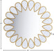 Shell White Mirror - Furniture Depot