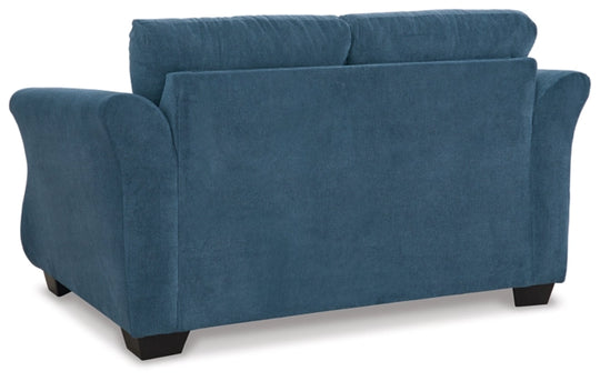 Miravel Loveseat - Indigo - Furniture Depot (7904951566584)