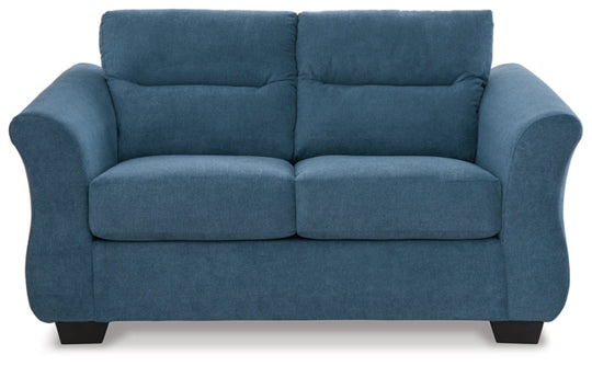 Miravel Loveseat - Indigo - Furniture Depot (7904951566584)