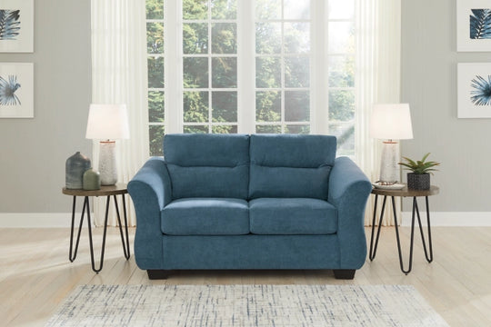 Miravel Loveseat - Indigo - Furniture Depot (7904951566584)