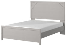 Load image into Gallery viewer, Cottenburg Light Gray / White 4 Pc. Dresser, Mirror, Panel Bed - Full
