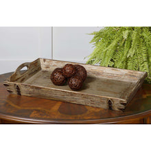 Load image into Gallery viewer, Abila Wooden Tray Light Brown
