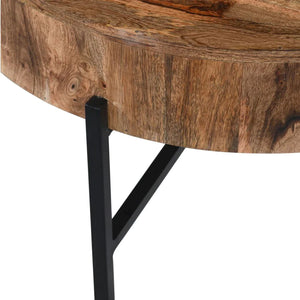 Blox Accent Table in Natural - Furniture Depot