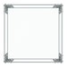 Estrel Large Accent Table in Silver - Furniture Depot